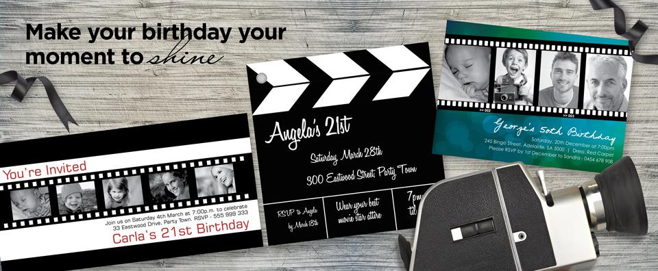 Birthday Invitations