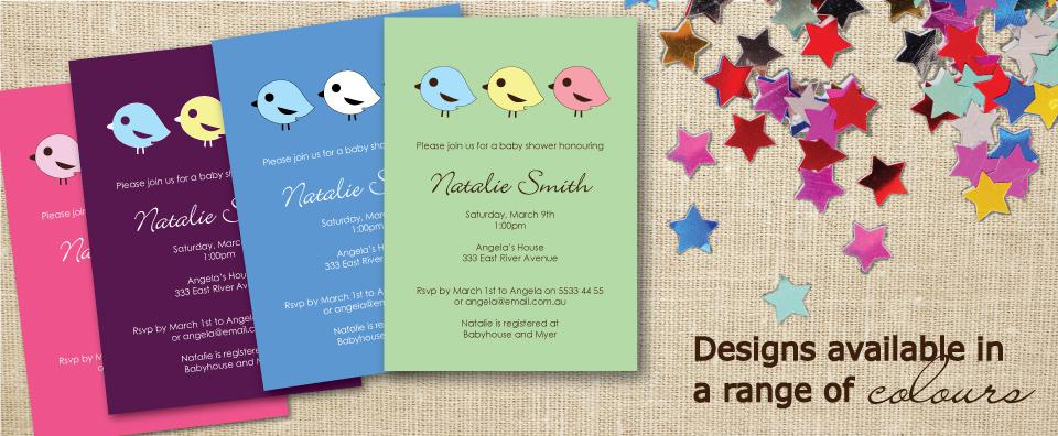 Baby Shower Invitations