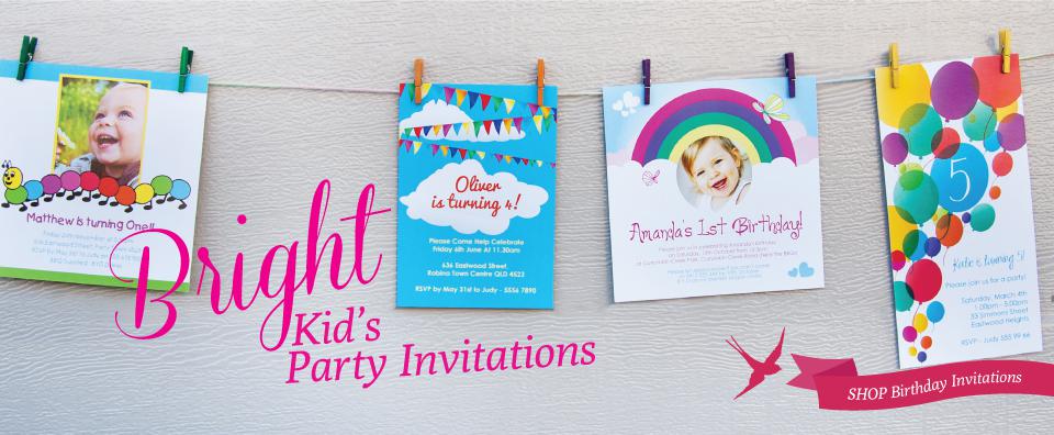 Birthday Invitations