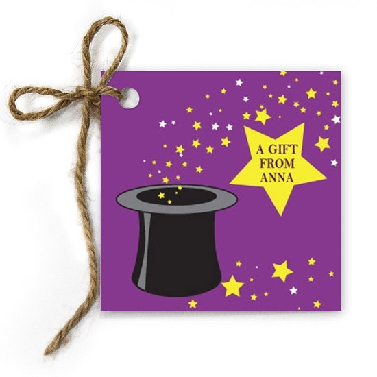 Abracadabra Birthday Gift Tag