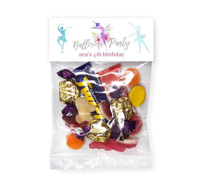 Ballerina Lolly Bags