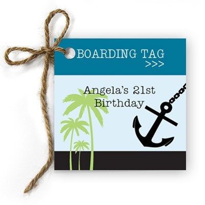 Cruise Pass Birthday Gift Tags