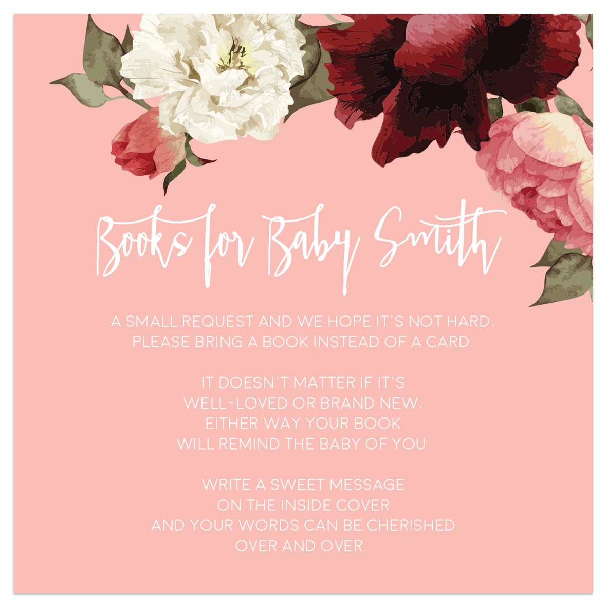 Decadent Baby Shower Wishing Well Card