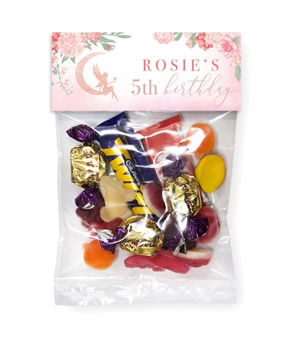 Fairy Birthday Lolly Bags