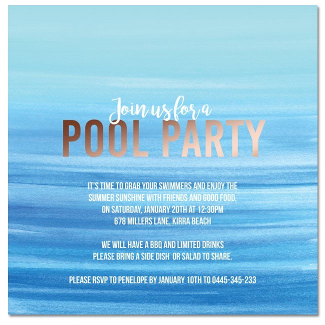 Good Vibes Party Invitations