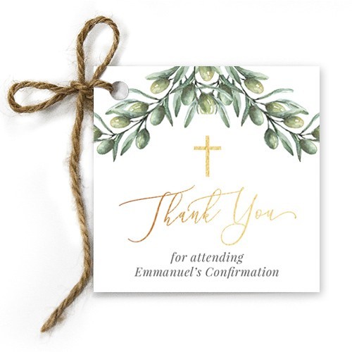 Italian Olives Religious Gift Tags
