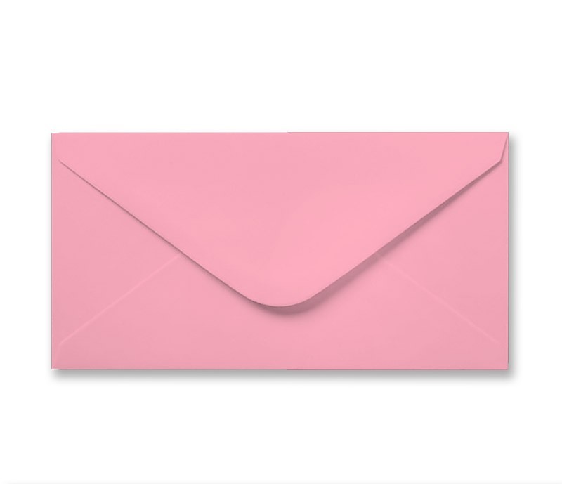 Pastel Pink DL Envelope 100gsm