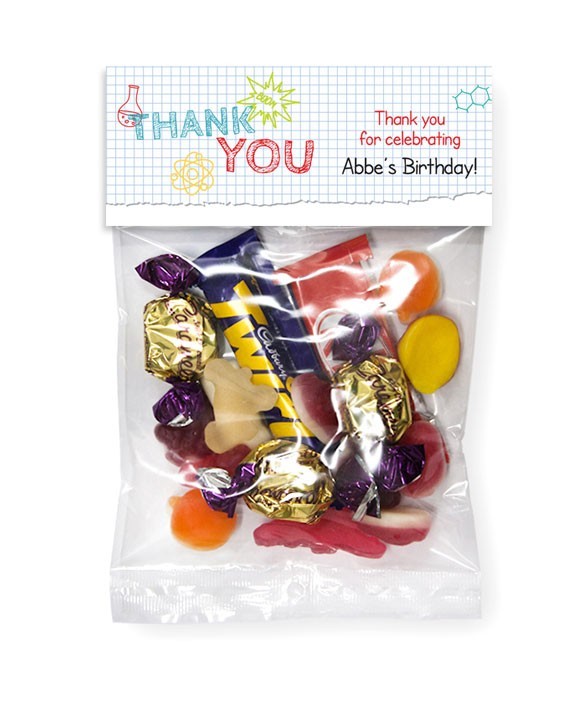 Mad Scientist Lolly Bags