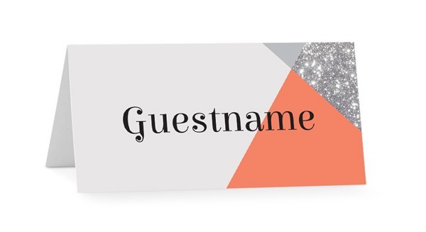 Modern Gala Corporate Placecard