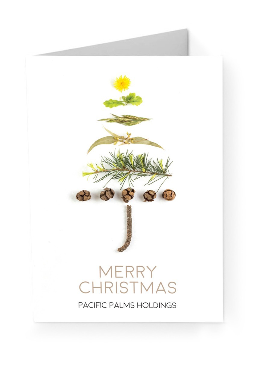 Natural Tree Christmas Cards