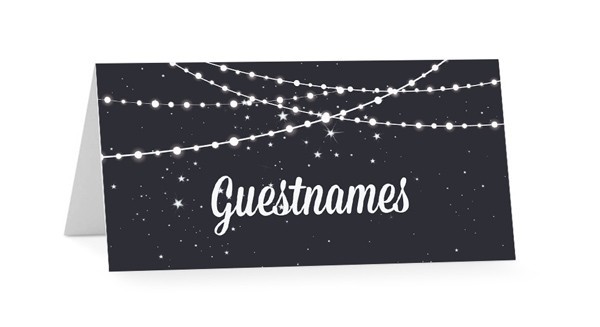 Oak Placecards
