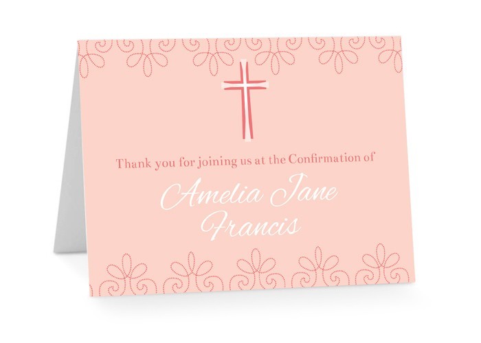 Peaceful Religious Celebration Thank You Cards