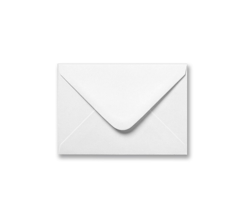 White Mini Envelope 120gsm