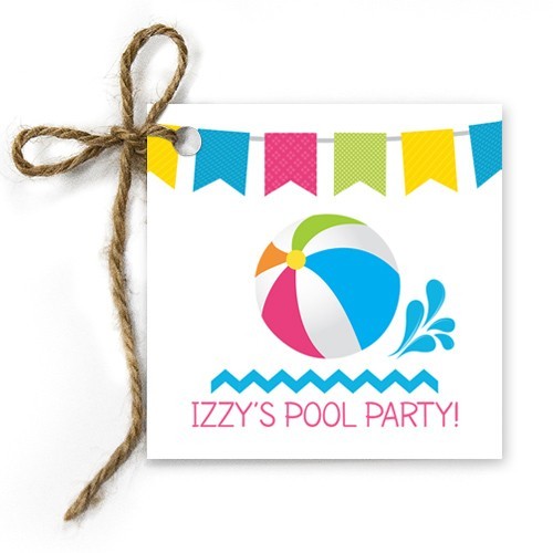 Splish Splash Birthday Gift Tags