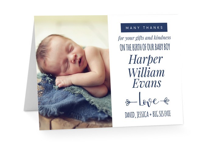 Sweet Dreams Birth Announcement Cards