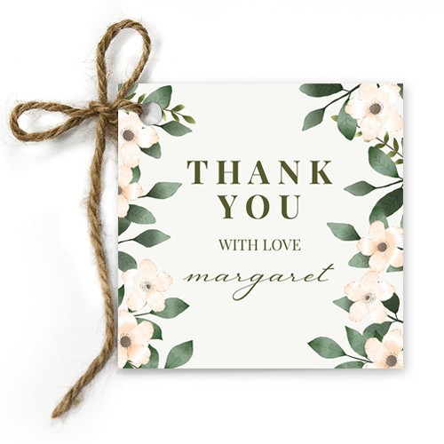 Wildflowers Birthday Gift Tags