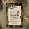 Army Camouflage Skirmish Party Invitations