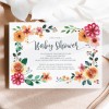 Floral Baby Shower Invitations