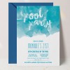 Pool Party Invitations