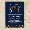 40th Birthday Invitations