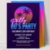 80s Invitations
