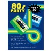 80s Party Invitations