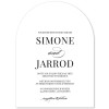 Arch Wedding Invitations