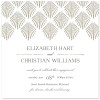 Art Deco Gatsby Engagement Invitations