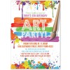 Art Party Invitations