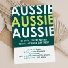 Australia Day Party Invitations