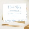 Beach Wedding RSVP Cards