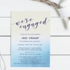 Beach Party Engagement Invitations