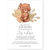 Boho Bear Baby Shower Invitations