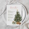 Christmas Party Menu