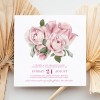 Beautiful Rose Baby Shower Invitations