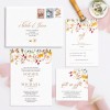 Pretty Wildflowers Wedding Invitations and Stationery