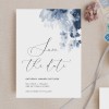 Blue Save The Dates