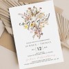 Boho Engagement Invitations