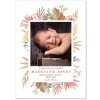 Boho Photo Baby Announcement Cards