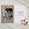 Boho Photo Birth Annoucnement Cards