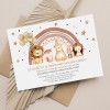 Boho Rainbow Baby Shower Invitations