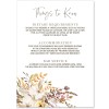 Boho Wedding Information Enclosure Cards