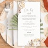 Boho Wedding Menu