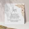 Boho Wedding Wishing Well Cards