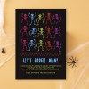 Boogie Man Halloween Invitations