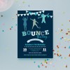 Bounce Party Invitations