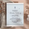 Boys Christening Invitation