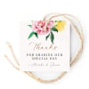 Floral Wedding Gift Tags