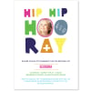 Bright Kids Photo Invitation