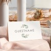 Charming Printed Wedding Placecards